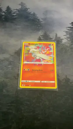 2021 Pokemon Vivid Voltage Reshiram 17/185 Amazing Rare Holo - Image 1