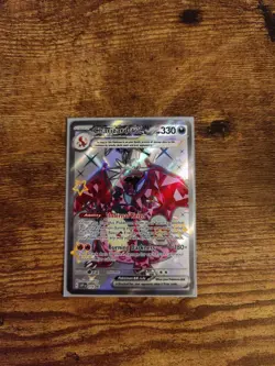 Pokemon Charizard ex 074 Promo SVP Holo English Scarlet and Violet Black Promo - Image 1
