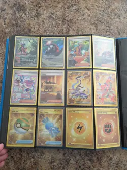 100%+ Complete Master Scarlet Violet Base Set English Pokemon Nm+ Binder Include - Image 1