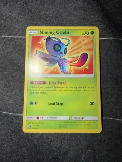 Pokemon TCG Shining Lugia and shining celebi Black Star Promo SM82 - Image 5