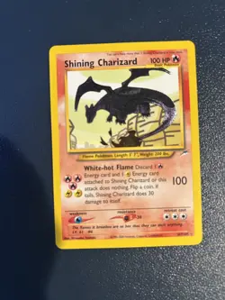 Pokemon Shining Charizard 107/105 Neo Destiny Holo ungraded - Image 3