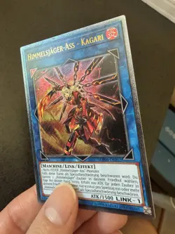 GERMAN Sky Striker Ace - Kagari - OP08-EN002 - Ultimate Rare Yugioh - Image 3
