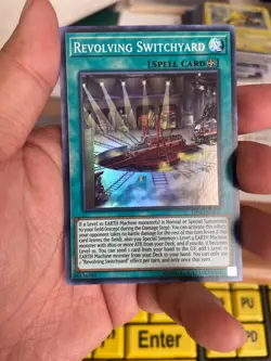 Yugioh Revolving Switchyard Super Rare OP10-EN011 NM - Image 1