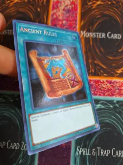 Yu-Gi-Oh! Ancient Rules LCKC-EN039 Secret Rare Unlimited Near Mint - Image 2