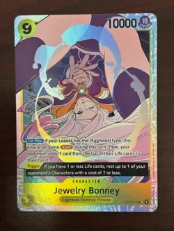 Jewelry Bonney OP13-108 SR Carrying on His Will - ONE PIECE ENGLISH - Image 1