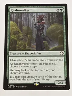 MTG Commander: The Lost Caverns of Ixalan Realmwalker 0250 NM Rare - Image 1