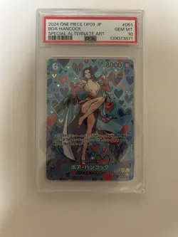 2024 One Piece Japanese OP09 #051 Boa Hancock SP Special Alternate Art PSA 10 - Image 1