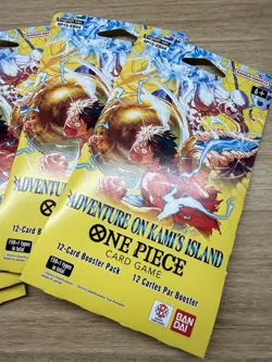 One Piece Op15 Adventure On Kami’s Island Sleeved Booster Pack (Lot of 4) - Image 1