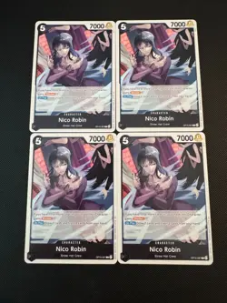 Nico Robin - OP15-087 x4 Playset | Adventure on Kami's Island One Piece TCG EN - Image 2