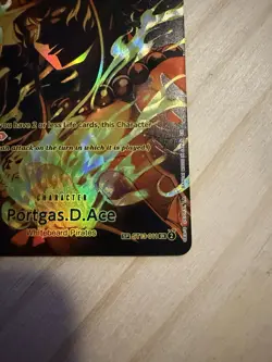 One Piece CCG - Portgas.D.Ace (SP) ST13-011 Legacy of the Master Special SR OP12 - Image 2