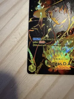 One Piece CCG - Portgas.D.Ace (SP) ST13-011 Legacy of the Master Special SR OP12 - Image 5