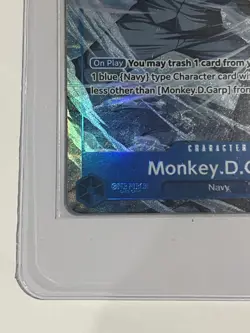 Bandai Monkey.D.Garp OP12-056 Super Rare Foil Legacy of the Master Alternate Art - Image 2