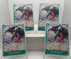 Dracule Mihawk Playset OP15-027 x4 Adventure on Kami's Island One Piece - Image 1