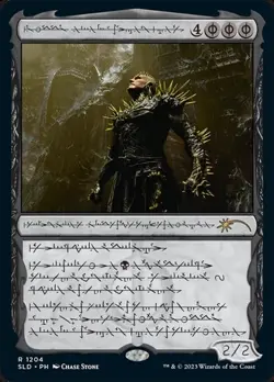 K'rrik, Son of Yawgmoth - Foil Phyrexian Showcase SLD LP MTG - Image 1