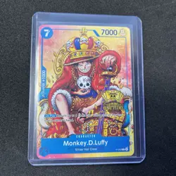 Monkey.D.Luffy (2nd Anniversary Stamped Promo) P-043 One Piece English - Image 1