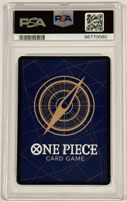 2023 One Piece Sanji OP06-119 Wings Of The Captain Secret Rare PSA 10 Gem Mint - Image 2