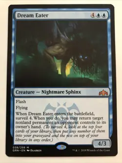 MTG Guilds of Ravnica Dream Eater 038/259 NM Mythic - Image 1