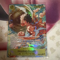 Monkey D. Luffy (Alt Art) OP15-119 SEC Adventure on KAMI's Island ENGLISH OP15 - Image 1