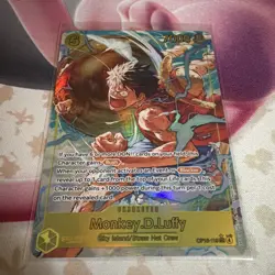 Monkey D. Luffy (Alt Art) OP15-119 SEC Adventure on KAMI's Island ENGLISH OP15 - Image 2