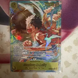 Monkey D. Luffy (Alt Art) OP15-119 SEC Adventure on KAMI's Island ENGLISH OP15 - Image 5