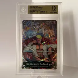 BGS 10 Donquixote Doflamingo OP04-019 Leader Alt Art 2023 One Piece English - Image 1