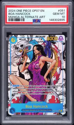 2024 ONE PIECE OP07-500 YEARS IN THE FUTURE #051 BOA HANCOCK PSA 10 - Image 1