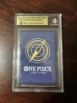 2024 ONE PIECE EMPERORS IN THE NEW WORLD ENG - ALT ART SEC GOL.D.ROGER BGS 9.5 - Image 2