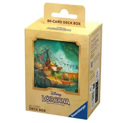 80 ct. Deck Box Robin Hood Into the Inklands Disney Lorcana TCG - Image 1