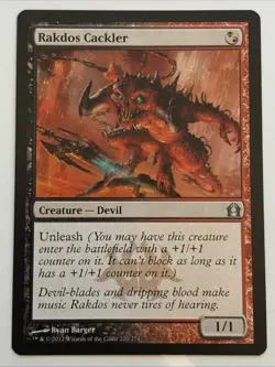 MTG Return to Ravnica Rakdos Cackler 220/274 NM - Image 1