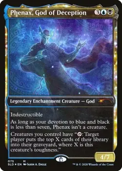 Phenax, God of Deception - Foil Showcase SLD NM MTG - Image 1