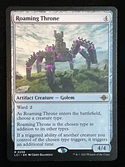 Roaming Throne NM The Lost Caverns of Ixalan MTG English - Image 1