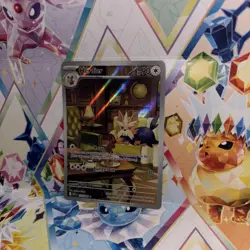 Pokemon White Flare Illustration Rare Herdier Card 155/086 Pokemon TCG NM - Image 2