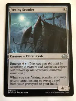 MTG Eldritch Moon Vexing Scuttler 011/205 LP - Image 1