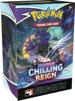 Pokemon TCG Sealed Sword and Shield Chilling Reign Build and Battle Box New - Image 1