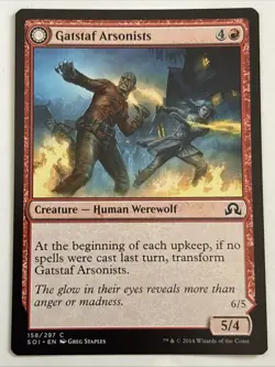 MTG Shadows over Innistrad Gatstaf Arsonists 158/297 LP - Image 1