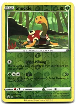 Pokemon Shuckle RH Uncommon SWSH02: Rebel Clash 005/192 MP - Image 1