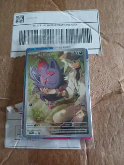 N's Zorua Sealed Promo Journey Together #189 English TCG Pokemon ETB - Image 2