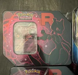 Pokemon Team Rocket/Destined Rivals Tin Set of 3 + 2020 Spring Collectors Chest! - Image 3