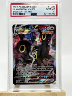 PSA 10 Umbreon VMAX TG23/TG30 - 2022 Pokemon Brilliant Stars Trainer Gallery - Image 5