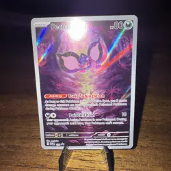 Pecharunt SVP 129 Shrouded Fable Black Star Promo Full Art Pokemon - Image 1
