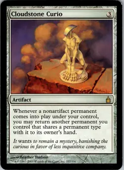 Cloudstone Curio Ravnica: City of Guilds Rare MP Magic: The Gathering 257 Normal - Image 1