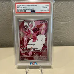 POKEMON PSA 10 2024 SV Twilight Masquerade Enamorus 180/167 IR - Image 1