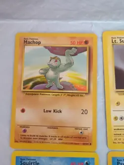 Lot Of 9 Vintage Pokemon Cards 1st Edition - Image 2