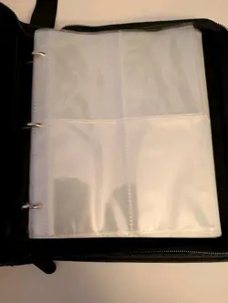 JATERWI Pokemon Mewtwo & Mew 3-Ring Binder Zipper 4-Pocket Faux Leather 10Lx7W - Image 3