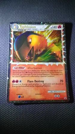 Pokemon / Typhlosion (Prime) / Heartgold Soulsilver/ Promo / Played C. / 09 - Image 1