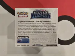 Pokemon Sword and Shield Silver Tempest Booster Box Sealed - Image 3