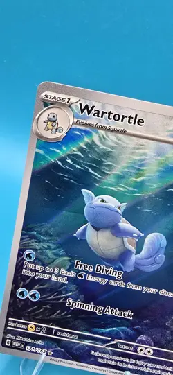 Wartortle 171/165 Sv: Scarlet & Violet 151 Holo Illustration Rare POKEMON TCG/B2 - Image 2