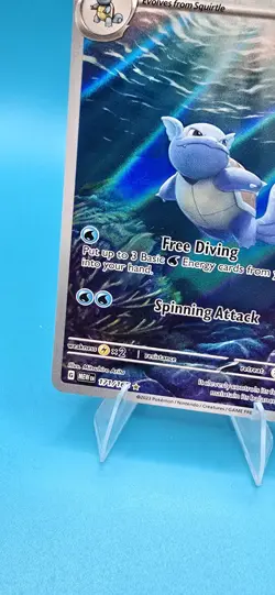 Wartortle 171/165 Sv: Scarlet & Violet 151 Holo Illustration Rare POKEMON TCG/B2 - Image 5