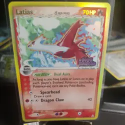 Latias Delta Species 11/110 Stamped Pokemon EX Holon Phantoms Reverse Holo LP - Image 1