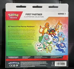 2026 Pokemon SET! First Partner Illustration Coll. Ser. 1 PLUS MINI PORTFOLIO!! - Image 3